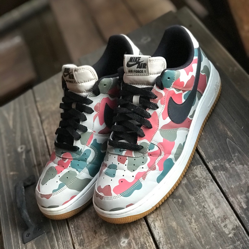 2016 REFLECTIVE DUCK CAMO AIR FORCE 1 LV8 Size 12
